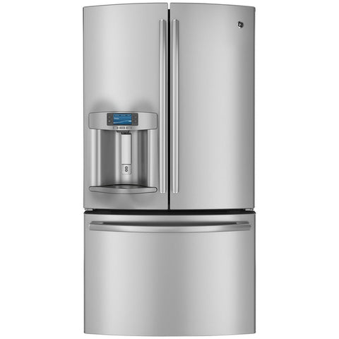 GE PFE29PSDSS Profile 28.6 Cu. Ft. Stainless Steel French Door Refrigerator - Energy Star